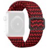 AppleKing remienok s vrkočovým vzorom pre Apple Watch 42mm / 41mm / 40mm / 38mm - čierno-červený - možnosť vrátiť tovar ZADARMO do 30tich dní AppleKing remienok s vrkočovým vzorom pre Apple Watch 42mm / 41mm / 40mm / 38mm - čierno-červený - možnosť vrátiť tovar ZADARMO do 30tich dní