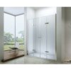 Mexen Lima Duo, sprchové skladacie dvere do otvoru 140 cm, 6mm číre sklo, chrómový profil, LIMA DUO DOOR 140 Mexen Lima Duo, sprchové skladacie dvere do otvoru 140 cm, 6mm číre sklo, chrómový profil, LIMA DUO DOOR 140
