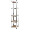 Policový regál STANDARD, 5 políc, 400 x 400 x 1800 cm - AH3009 Policový regál STANDARD, 5 políc, 400 x 400 x 1800 cm - AH3009