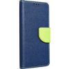 Puzdro Fancy Book Samsung Galaxy A13 4G - modro-limetkové Puzdro Fancy Book Samsung Galaxy A13 4G - modro-limetkové