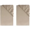 Livarno home Perkálová napínacia plachta, 90 – 100 x 200 cm, béžová, 2 kusy (800010778) Livarno home Perkálová napínacia plachta, 90 – 100 x 200 cm, béžová, 2 kusy (800010778)