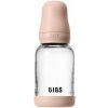 Bibs antikoliková sklenená fľaša s kaučuk cumlíkom Blush 120ml Bibs antikoliková sklenená fľaša s kaučuk cumlíkom Blush 120ml
