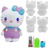 Pokladnička Hello Kitty - Ozdob si sám, výška 19cm, kreatívna sada s diamantmi Pokladnička Hello Kitty - Ozdob si sám, výška 19cm, kreatívna sada s diamantmi