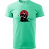 Japan culture - samurai - Klasické pánske tričko vyššej gramáže - L ( Mätová ) Japan culture - samurai - Klasické pánske tričko vyššej gramáže - L ( Mätová )