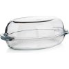 Borcam Pekáč skleněný oválný s víkem 4,9 l Borcam Pekáč skleněný oválný s víkem 4,9 l