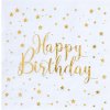 Santex Servítky Happy Birthday 25 cm 20 ks Santex Servítky Happy Birthday 25 cm 20 ks
