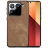 Kožený kryt Vintage Leather na Xiaomi 15 - Hnedá Kožený kryt Vintage Leather na Xiaomi 15 - Hnedá