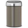 Brabantia odpadkový kôš Touch Bin Brabantia platinový 3 l