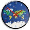 Sammer Detské hodiny s mapou sveta MapForkids Sammer Detské hodiny s mapou sveta MapForkids