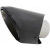 KITT Professional Exhaust Systems Universal Carbon Fiber Exhaust Muffler Tip Polished Look Inlet 6.2cm