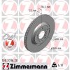 Brzdový kotúč ZIMMERMANN 100.3316.20 Brzdový kotúč ZIMMERMANN 100.3316.20