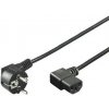 Gembird PC-186A-VDE kábel napájecí 230V 1,8m, pravoúhlý konektor Gembird PC-186A-VDE kábel napájecí 230V 1,8m, pravoúhlý konektor