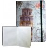 Zápisník s gumičkou 178x126 mm Pisa F Zápisník s gumičkou 178x126 mm Pisa F