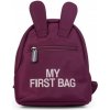 Childhome Detský batoh My First Bag Aubergine Childhome Detský batoh My First Bag Aubergine