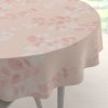 Biante Bavlnený okrúhly obrus Sandra SA-682 Eukalyptové listy na pastelovo ružovom Ø 60 cm Biante Bavlnený okrúhly obrus Sandra SA-682 Eukalyptové listy na pastelovo ružovom Ø 60 cm