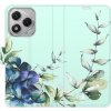 iSaprio Flip pouzdro Blue Flowers pro Honor 400 Lite blflwrs-FLP2-Hon400L