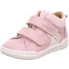 Superfit Superfree Rosa/silber celoročné členkové barefoot topánky Superfit Superfree Rosa/silber celoročné členkové barefoot topánky