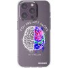 Picasee silikónový prehľadný obal pre Apple iPhone 14 Pro - Brain - White Picasee silikónový prehľadný obal pre Apple iPhone 14 Pro - Brain - White