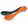 Príbor Light My Fire Spork Medium Bio 2-pack Rusty Orange / Slaty Black Príbor Light My Fire Spork Medium Bio 2-pack Rusty Orange / Slaty Black