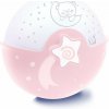 Infantino nočná lampička s projekciou ružová Infantino nočná lampička s projekciou ružová