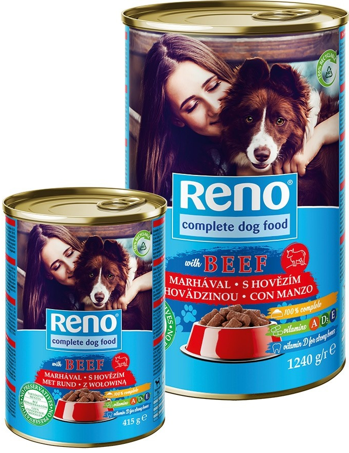 Reno Dog chunks Hovädzie 1,24 kg