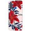 Picasee silikónový prehľadný obal pre Realme 5 - Red Lily Picasee silikónový prehľadný obal pre Realme 5 - Red Lily