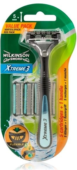 Wilkinson Sword Xtreme 3 Hybrid + 5 ks hlavic