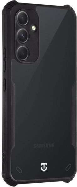 Púzdro Tactical Quantum Stealth Samsung Galaxy A54 5G čiré/čierne