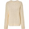 esmara® Dámsky pletený pulóver béžová esmara® Dámsky pletený pulóver béžová
