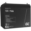 Green Cell AGM25 UPS battery Sealed Lead Acid (VRLA) 12 V 75 Ah Green Cell AGM25 UPS battery Sealed Lead Acid (VRLA) 12 V 75 Ah