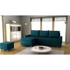 Rohová rozkladacia súprava CARTER tyrkysová - MALMO 85 Rohová rozkladacia súprava CARTER tyrkysová - MALMO 85