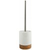 MSV – SPIRELLA WC kefa TALLINN, s keramickou nádobou, biela, bambus MSV – SPIRELLA WC kefa TALLINN, s keramickou nádobou, biela, bambus