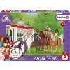 SCHMIDT Puzzle Schleich Stretnutie 60 dielikov + figúrka Schleich SCHMIDT Puzzle Schleich Stretnutie 60 dielikov + figúrka Schleich