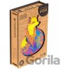 UNIDRAGON dřevěné puzzle - Liška, velikost S - Unidragon UNIDRAGON dřevěné puzzle - Liška, velikost S - Unidragon