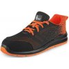 CXS TEXLINE CRES S1 polobotka černo-oranžová CXS TEXLINE CRES S1 polobotka černo-oranžová