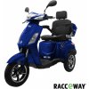 Elektrický trojkolesový vozík RACCEWAY® VIA-MS09 1000W 20Ah, modrý lesklý Elektrický trojkolesový vozík RACCEWAY® VIA-MS09 1000W 20Ah, modrý lesklý