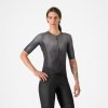 CASTELLI Cyklistický dres s krátkym rukávom - A/C W - čierna XL CASTELLI Cyklistický dres s krátkym rukávom - A/C W - čierna XL