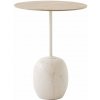 &Tradition Odkládací stolík Lato LN8, oak/crema diva marble &Tradition Odkládací stolík Lato LN8, oak/crema diva marble