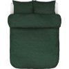 Posteľná bielizeň Valka ľanová s 2 obliečkami na vankúš 80 x 80 cm 200 x 220 cm tmavozelená Posteľná bielizeň Valka ľanová s 2 obliečkami na vankúš 80 x 80 cm 200 x 220 cm tmavozelená