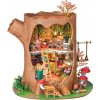 ROBOTIME Rolife DIY 3D dřevěné puzzle Pohádkový domek na stromě s LED osvětlením ROBOTIME Rolife DIY 3D dřevěné puzzle Pohádkový domek na stromě s LED osvětlením