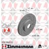 Brzdový kotúč ZIMMERMANN 370.3069.52 Brzdový kotúč ZIMMERMANN 370.3069.52