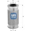 UFI PALIVOVÝ FILTER MOVANO 1.9-3.0CDTI 03- UFI PALIVOVÝ FILTER MOVANO 1.9-3.0CDTI 03-