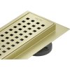 Mexen Flat 360° M08 rotačný lineárny odtok 70 cm, zlatý brúsený - 1A25070-40 Mexen Flat 360° M08 rotačný lineárny odtok 70 cm, zlatý brúsený - 1A25070-40