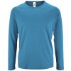 SOĽS Sporty Lsl Pánske funkčné tričko dlhý rukáv SL02071 Aqua