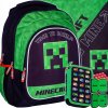 Školský batoh s viacerými priehradkami Minecraft Astra čierny, zelený 27 l Školský batoh s viacerými priehradkami Minecraft Astra čierny, zelený 27 l