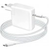 DeTech Napájací adaptér pre notebooky USB-C 100W - EU zástrčka + kábel DeTech Napájací adaptér pre notebooky USB-C 100W - EU zástrčka + kábel