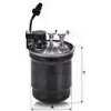 Mann-Filter WK 11 025 Palivový filter Mann-Filter WK 11 025 Palivový filter