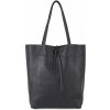 Talianska kožená kabelka 396 čierna Talianska kožená kabelka 396 čierna