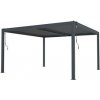 Bioklimatická pergola G21 Austin 4x4 m, antracitová hliníková Bioklimatická pergola G21 Austin 4x4 m, antracitová hliníková