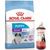 ROYAL CANIN Giant Puppy 15 kg + LAB V Lososový olej pre psov a mačky 1000ml ROYAL CANIN Giant Puppy 15 kg + LAB V Lososový olej pre psov a mačky 1000ml